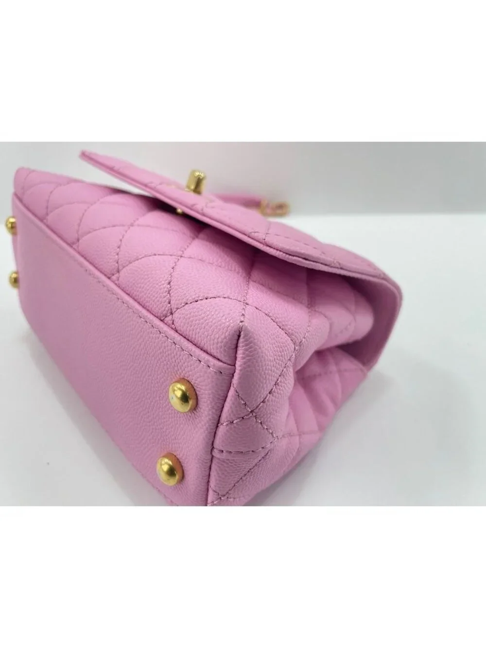 Chanel Handbag Coco Handle Quilted